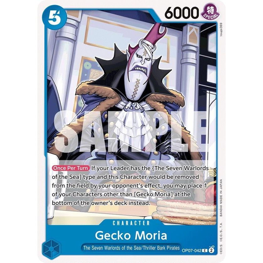 Image for Gecko Moria (042) (OP07-042) (OP07) - One Piece Card Game