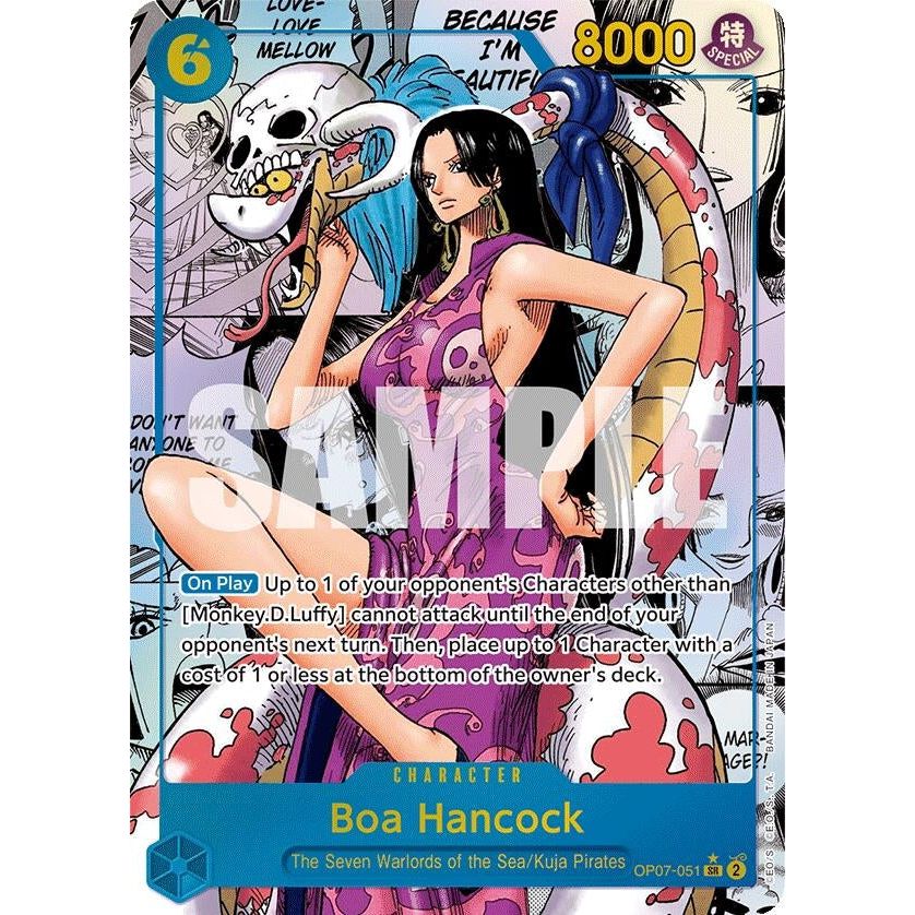 Image for Boa Hancock (051) (Parallel) (Manga) (OP07-051) (OP07) - One Piece Card Game