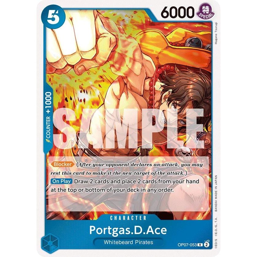 Image for Portgas.D.Ace (053) (OP07-053) (OP07) - One Piece Card Game