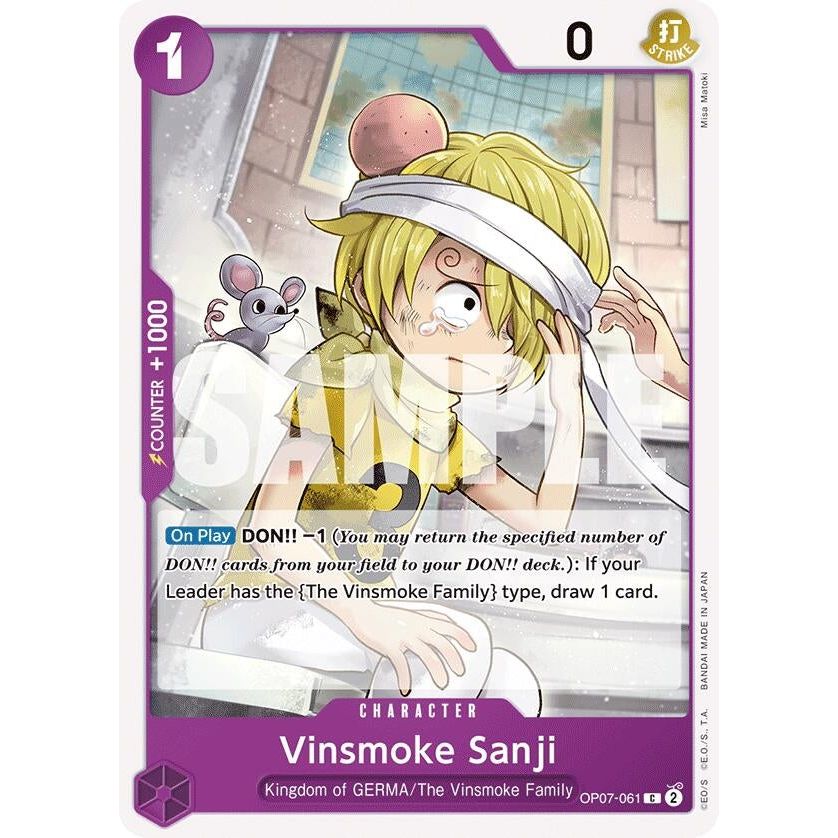 Image for Vinsmoke Sanji (OP07-061) (OP07) - One Piece Card Game