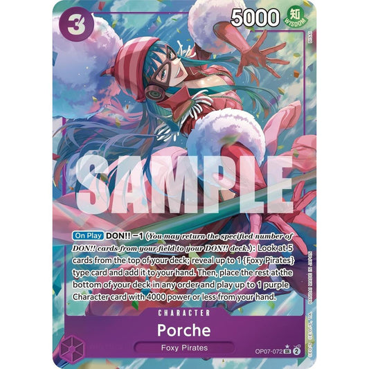 Image for Porche (Parallel) (OP07-072) (OP07) - One Piece Card Game