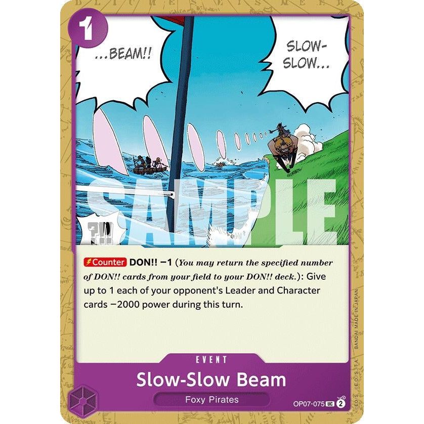 Image for Slow-Slow Beam (OP07-075) (OP07) - One Piece Card Game
