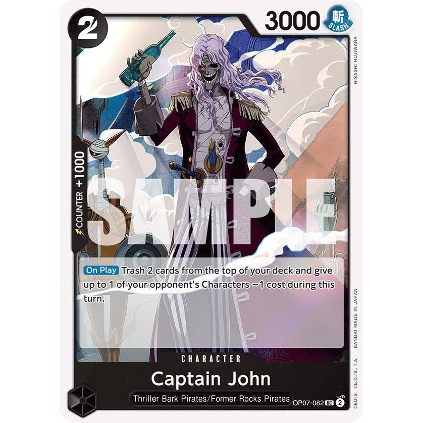 Image for Captain John (OP07-082) (OP07) - One Piece Card Game