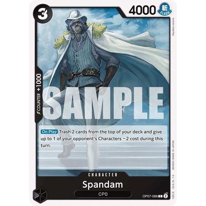 Image for Spandam (OP07-086) (OP07) - One Piece Card Game