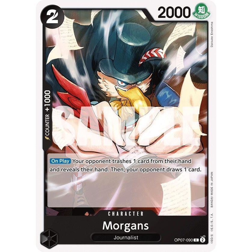 Image for Morgans (OP07-090) (OP07) - One Piece Card Game