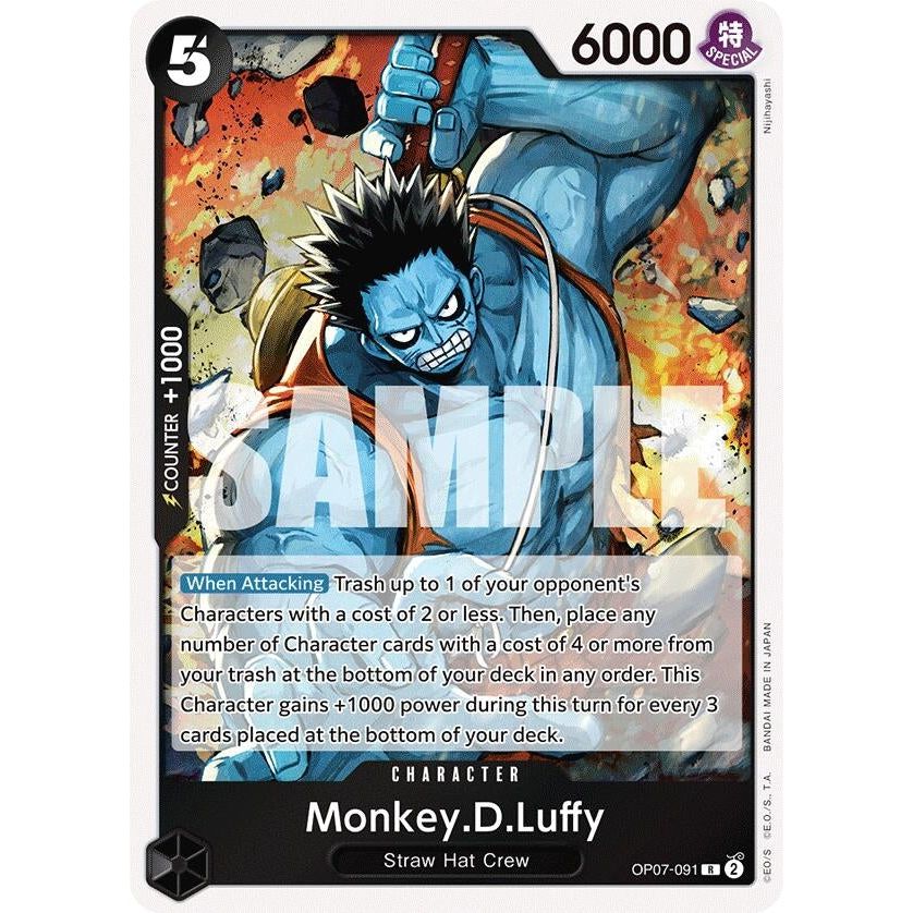 Image for Monkey.D.Luffy (091) (OP07-091) (OP07) - One Piece Card Game