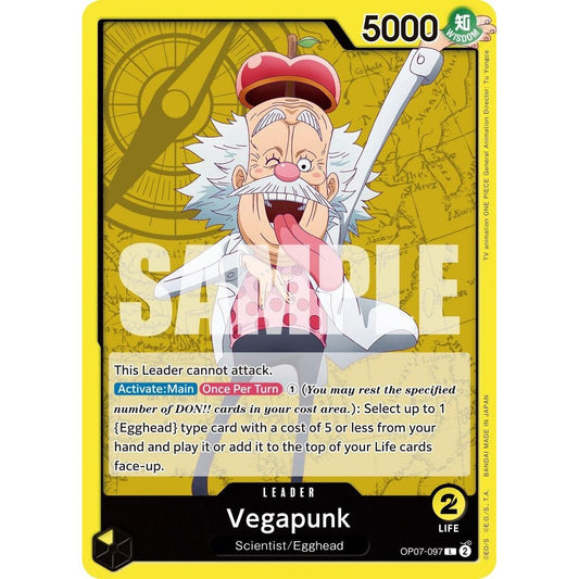 Image for Vegapunk (OP07-097) (OP07) - One Piece Card Game
