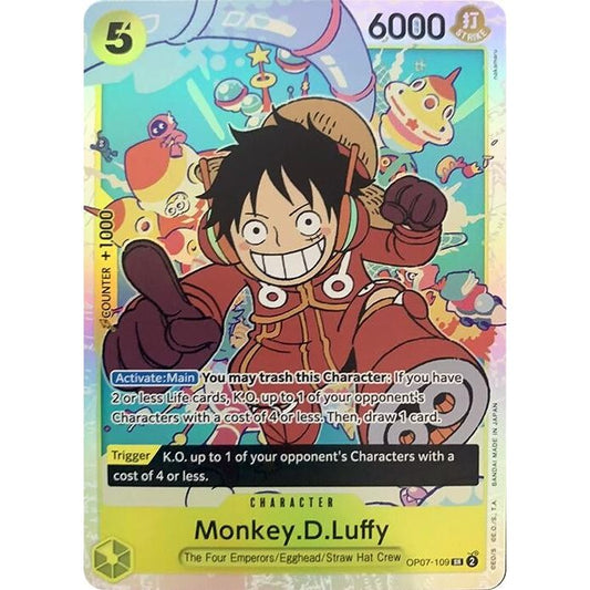 Image for Monkey.D.Luffy (109) (OP07-109) (OP07) - One Piece Card Game