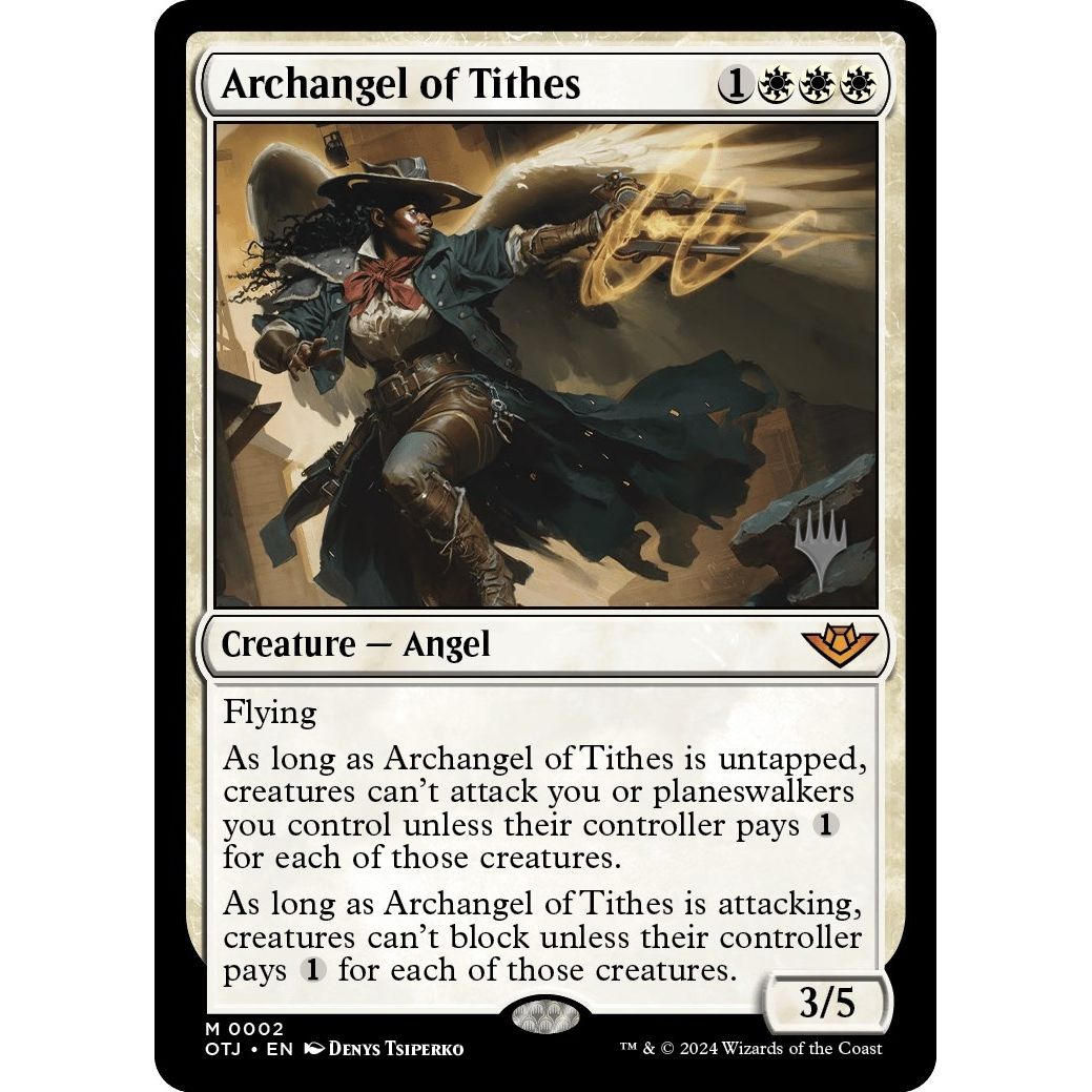 Image for Archangel of Tithes (2) (PPOTJ) - Magic: The Gathering