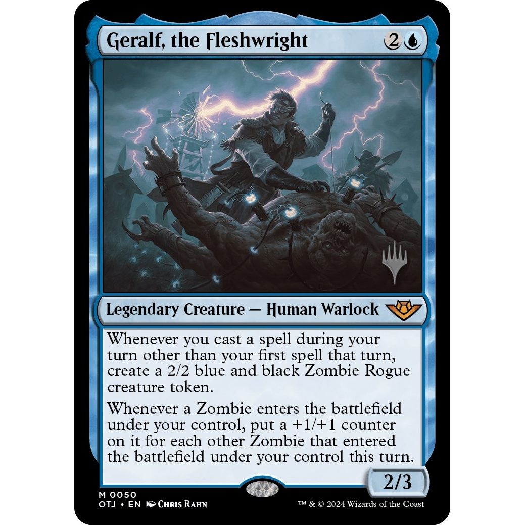 Image for Geralf, the Fleshwright (50) (PPOTJ) - Magic: The Gathering