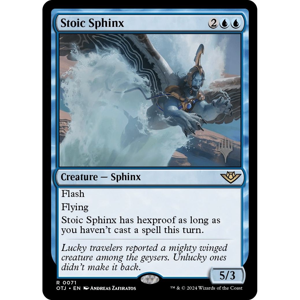Image for Stoic Sphinx (71) (PPOTJ) - Magic: The Gathering
