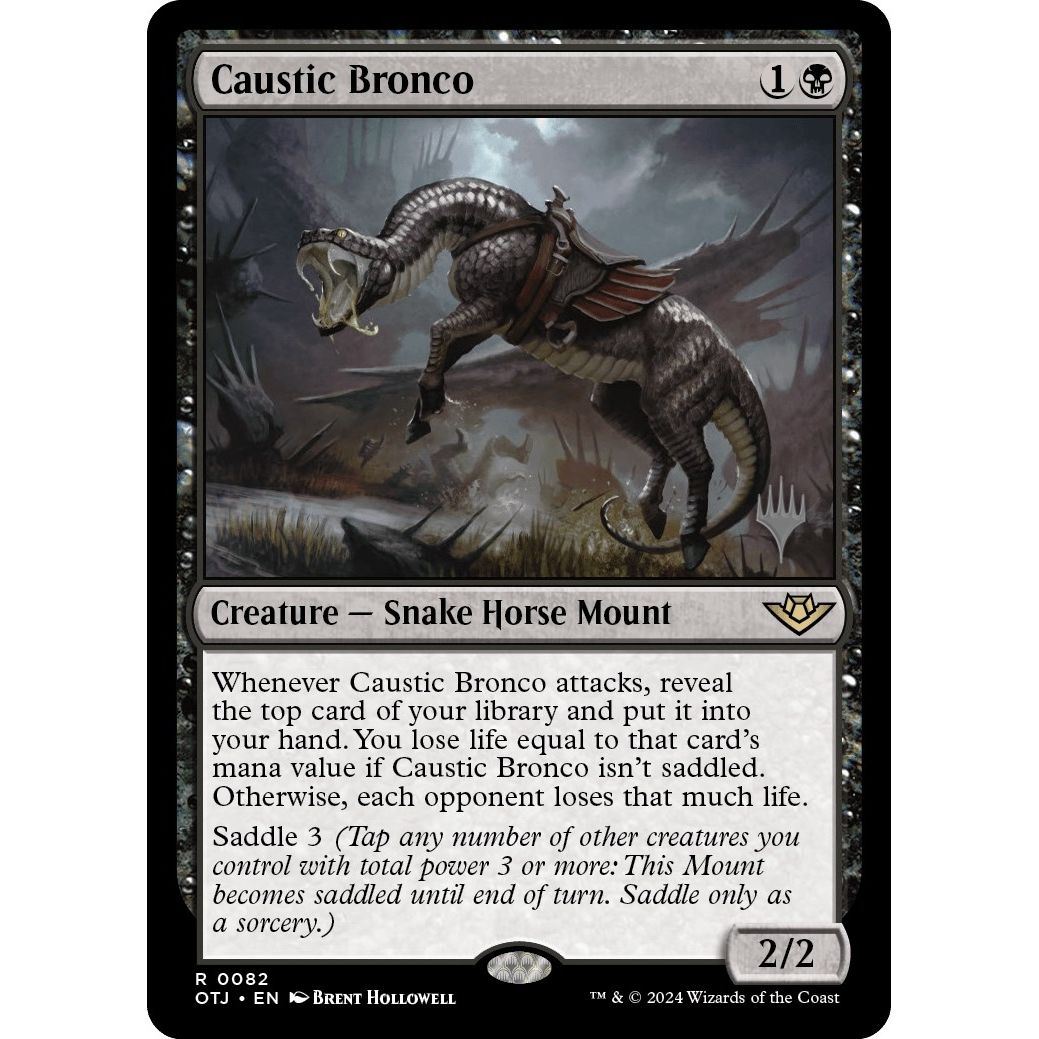 Image for Caustic Bronco (82) (PPOTJ) - Magic: The Gathering
