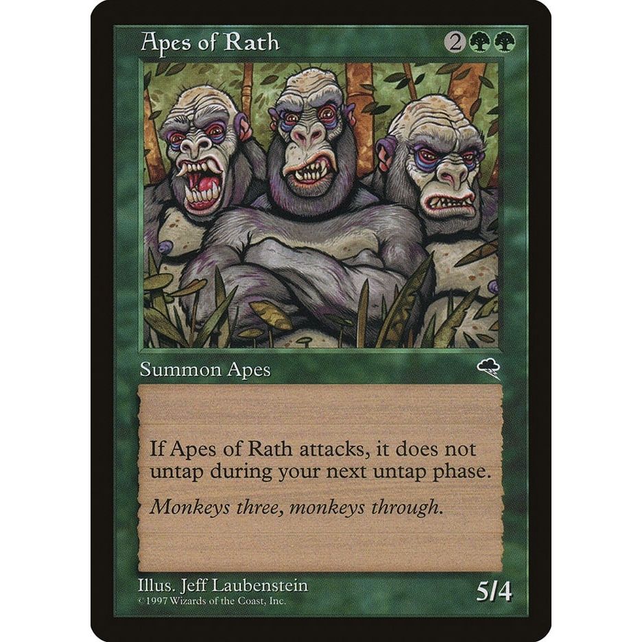 Image for Apes of Rath (214) (TMP) - Magic: The Gathering