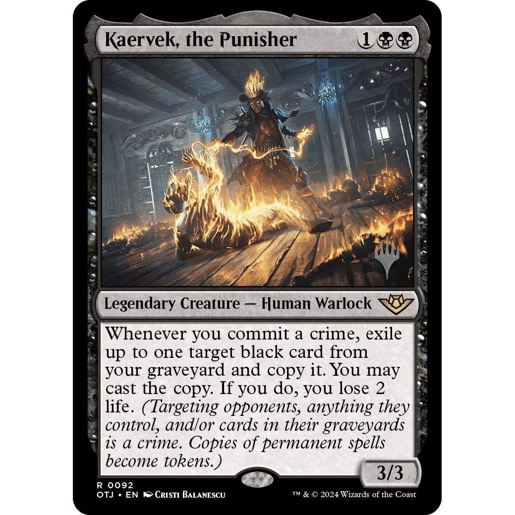 Image for Kaervek, the Punisher (92) (PPOTJ) - Magic: The Gathering