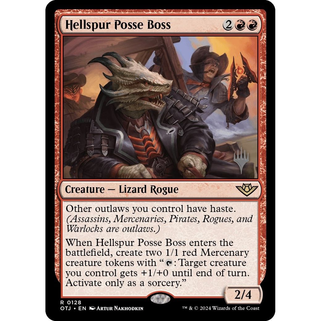 Image for Hellspur Posse Boss (128) (PPOTJ) - Magic: The Gathering