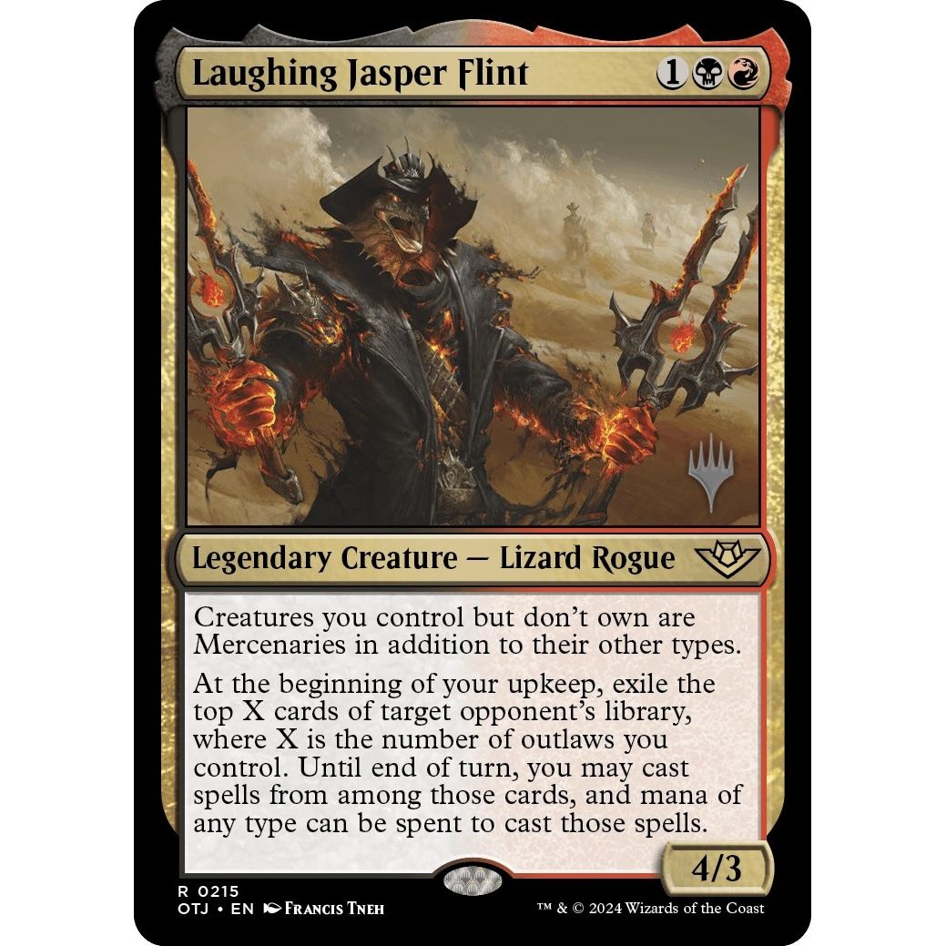 Image for Laughing Jasper Flint (215) (PPOTJ) - Magic: The Gathering