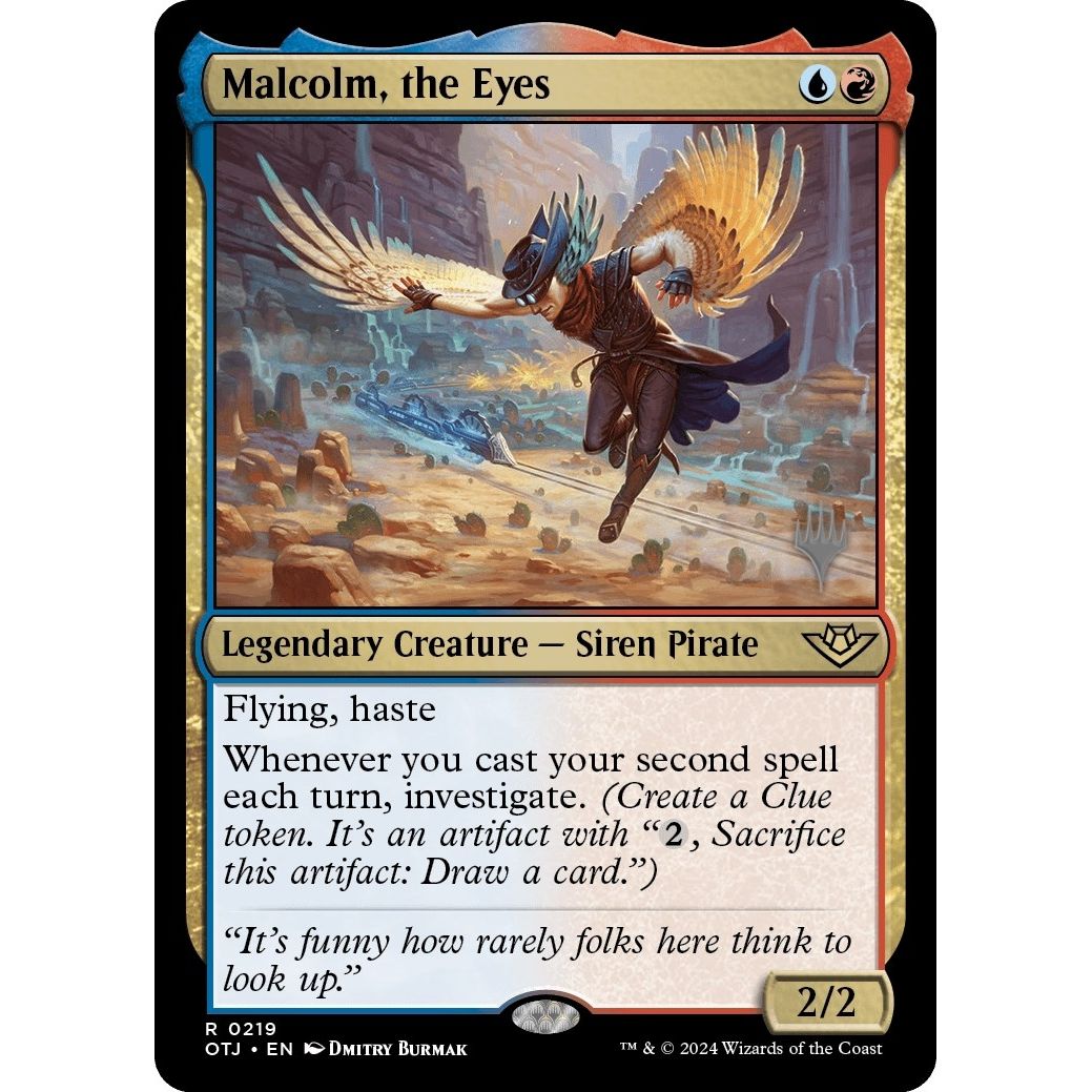 Image for Malcolm, the Eyes (219) (PPOTJ) - Magic: The Gathering