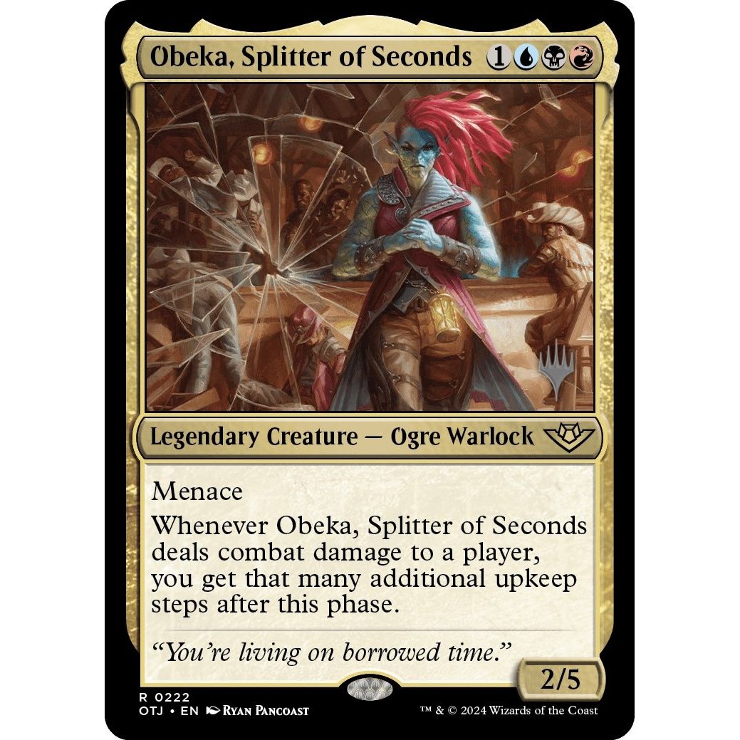 Image for Obeka, Splitter of Seconds (222) (PPOTJ) - Magic: The Gathering