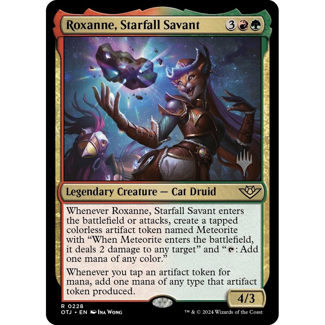 Image for Roxanne, Starfall Savant (228) (PPOTJ) - Magic: The Gathering