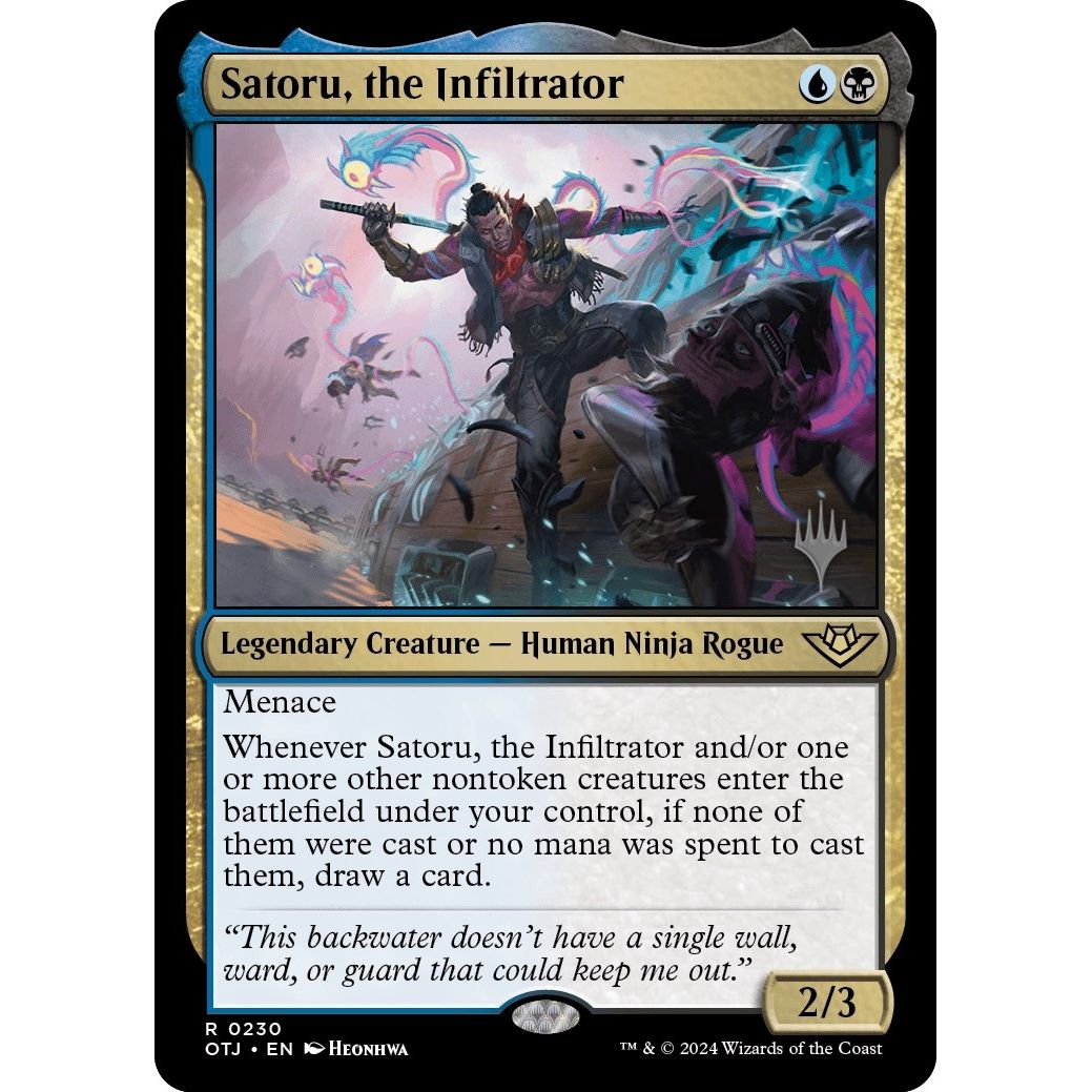 Image for Satoru, the Infiltrator (230) (PPOTJ) - Magic: The Gathering