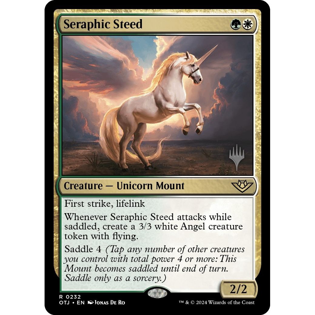 Image for Seraphic Steed (232) (PPOTJ) - Magic: The Gathering