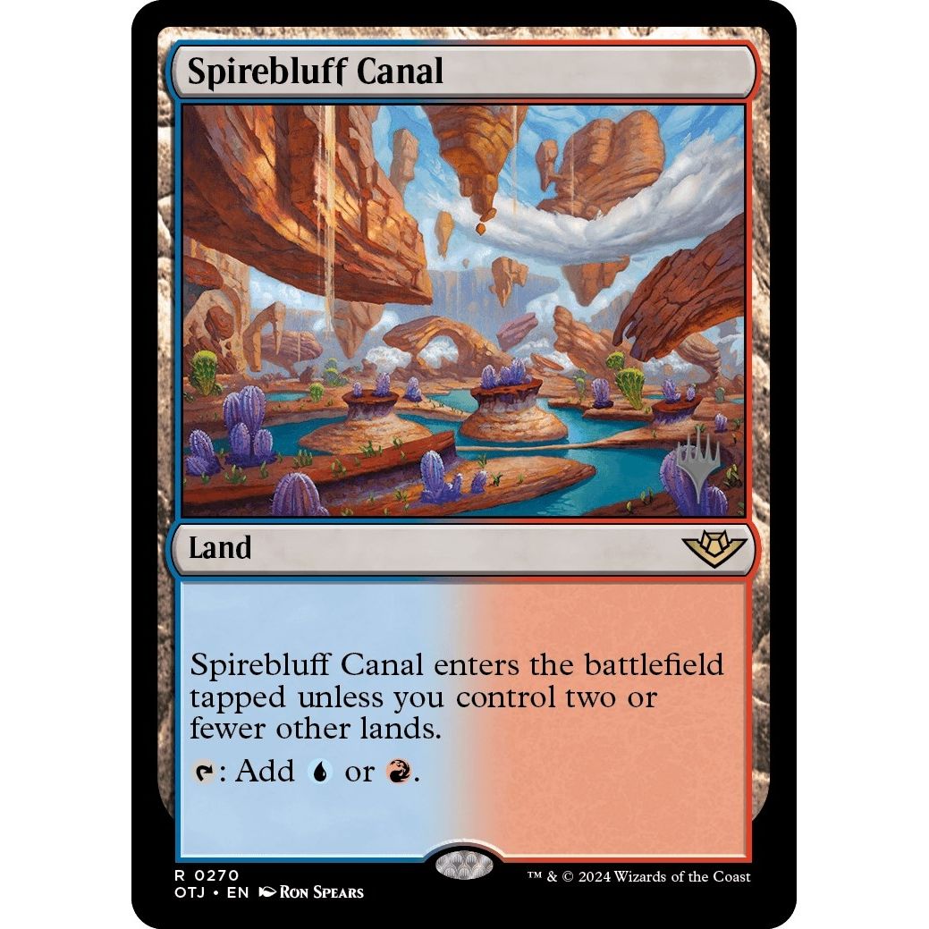Image for Spirebluff Canal (270) (PPOTJ) - Magic: The Gathering