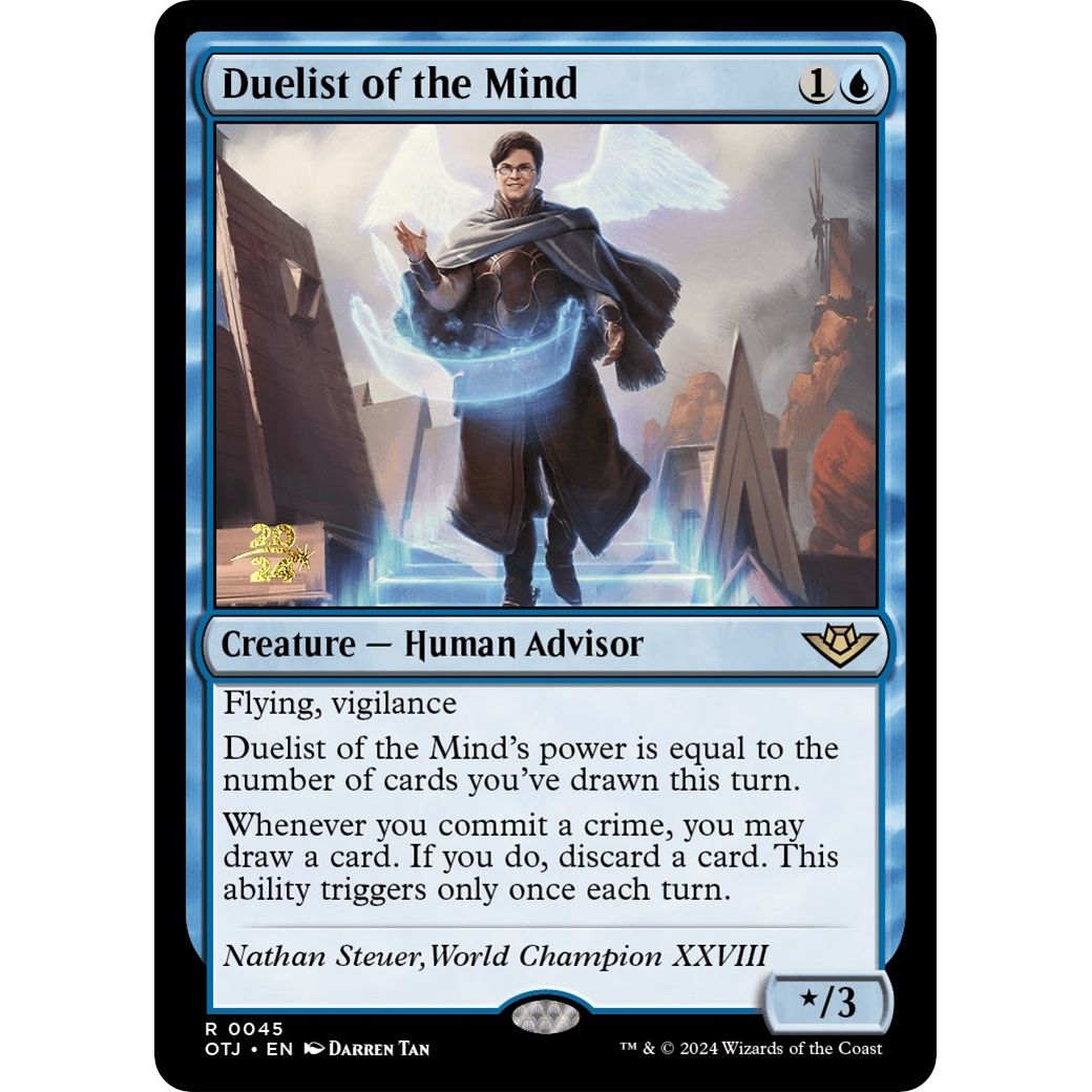 Image for Duelist of the Mind (45) (PRE) - Magic: The Gathering