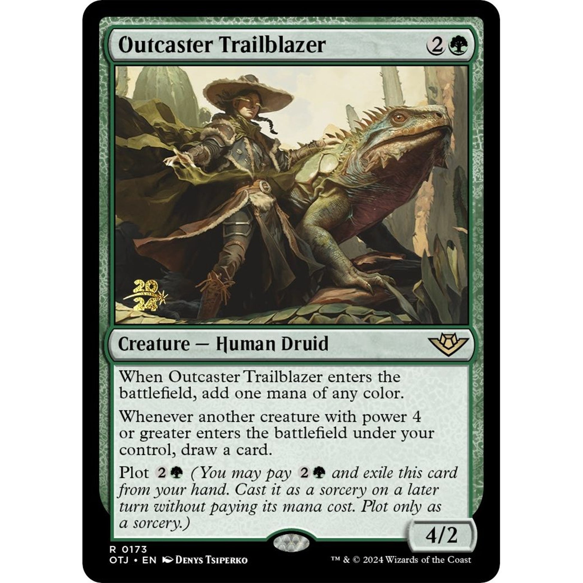 Image for Outcaster Trailblazer (173) (PRE) - Magic: The Gathering