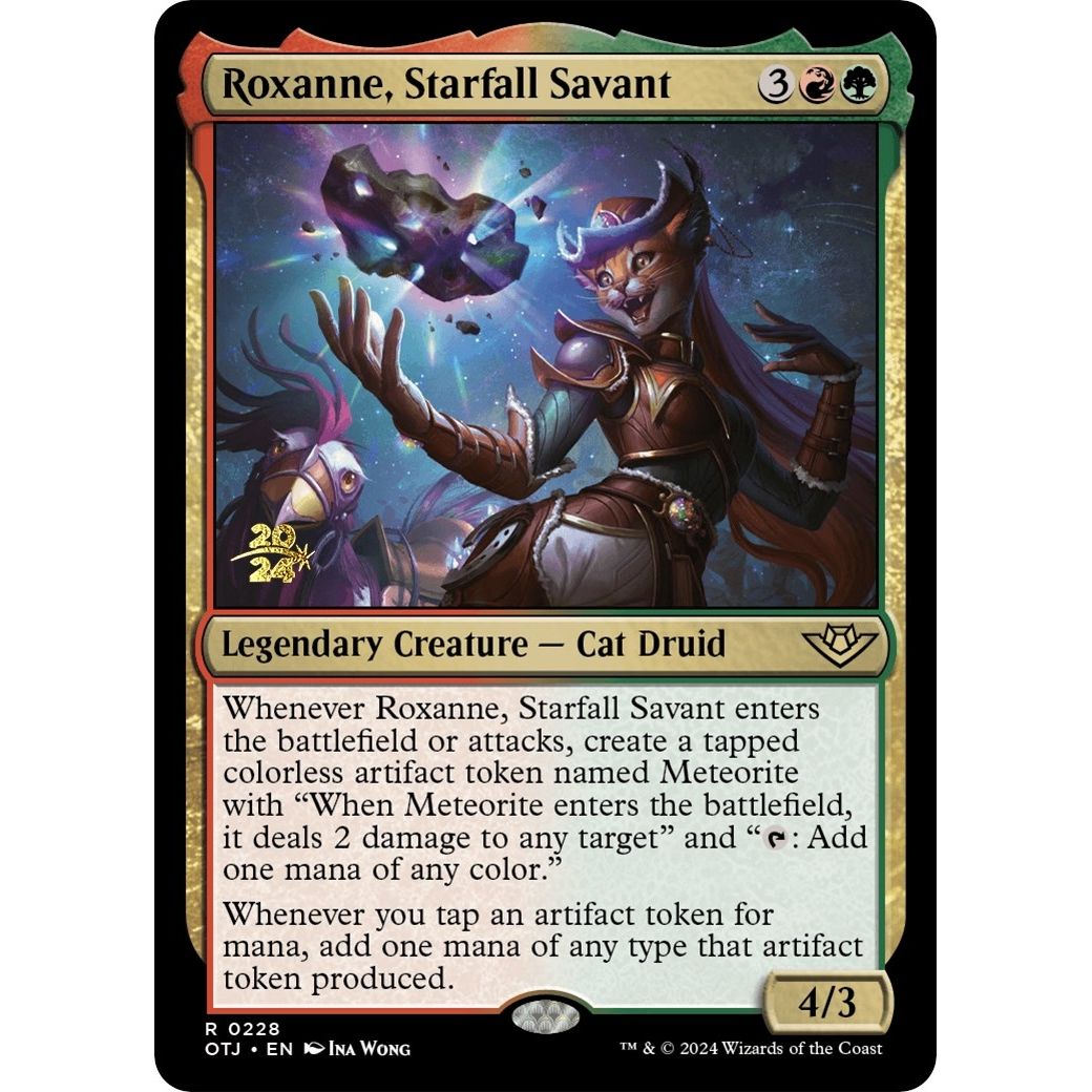 Image for Roxanne, Starfall Savant (228) (PRE) - Magic: The Gathering
