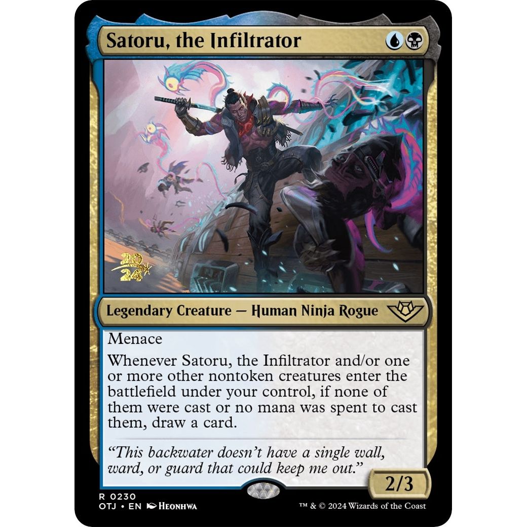 Image for Satoru, the Infiltrator (230) (PRE) - Magic: The Gathering