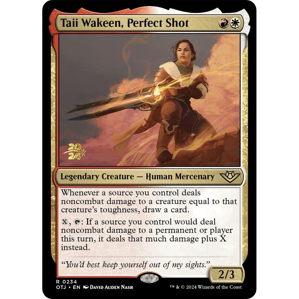 Image for Taii Wakeen, Perfect Shot (234) (PRE) - Magic: The Gathering