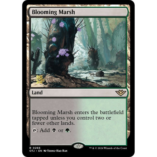 Image for Blooming Marsh (OTJ) (266) (PRE) - Magic: The Gathering
