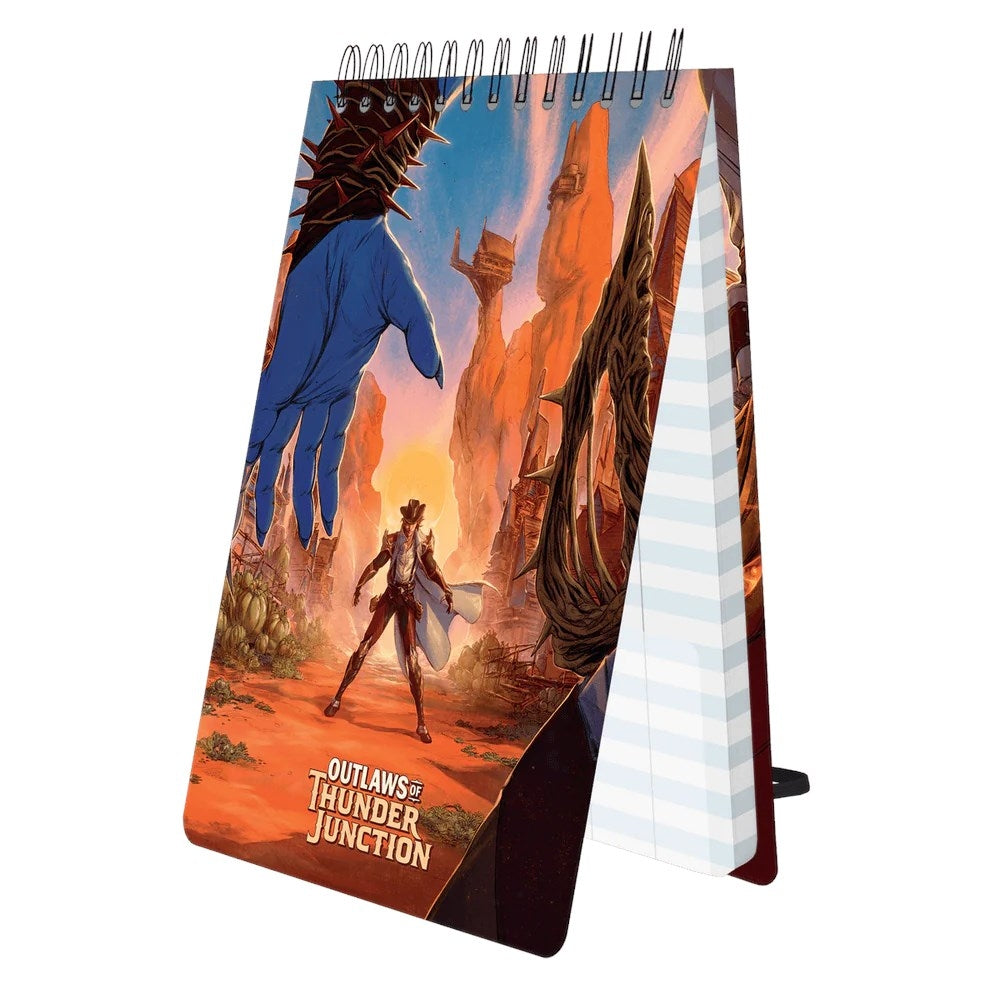 Image for Outlaws of Thunder Junction Oko and Kellan Standoff Life Pad for Magic: The Gathering - Life Counters
