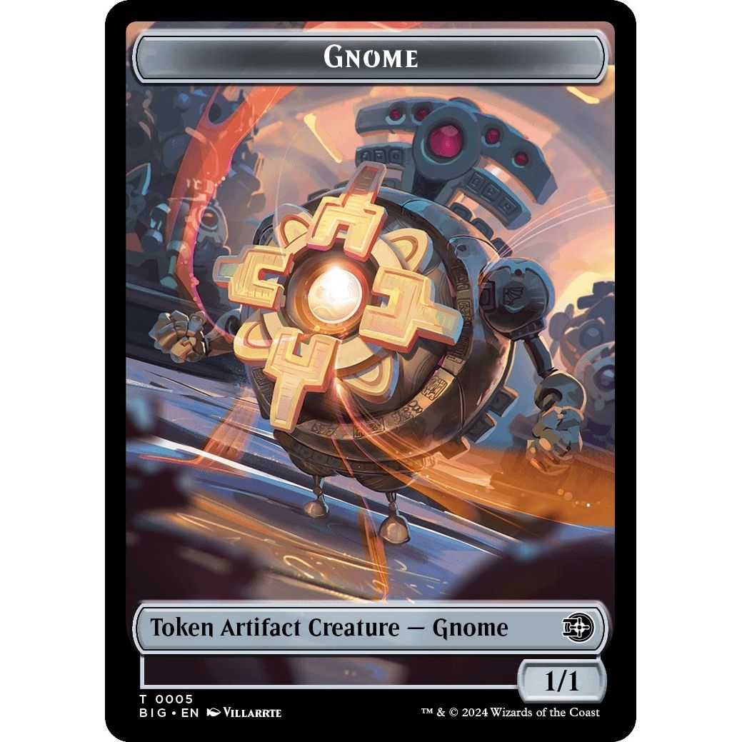Image for Gnome Token (5) (BIG) - Magic: The Gathering