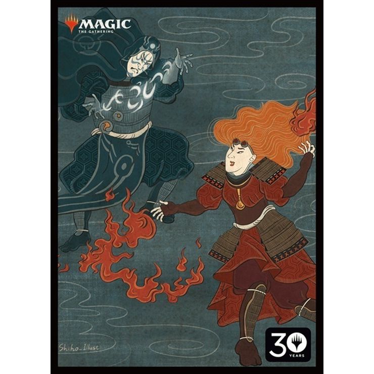 Image for 30th Anniversary: Jace vs. Chandra Limited Card Sleeves for Magic (80-Pack) - Card Sleeves