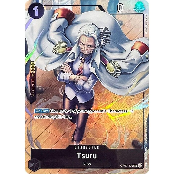 Image for Tsuru (Premium Card Collection -Best Selection Vol. 1-) (OP02-106) (OP-PR) - One Piece Card Game