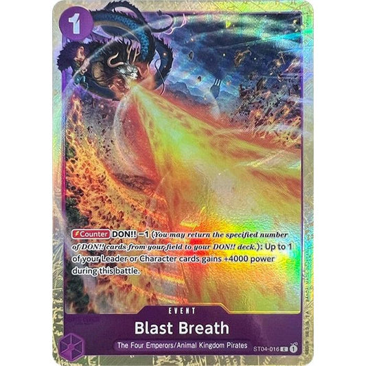 Image for Blast Breath (Premium Card Collection -Best Selection Vol. 1-) (ST04-016) (OP-PR) - One Piece Card Game