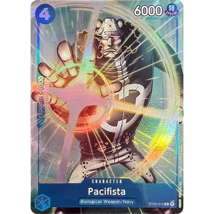 Image for Pacifista (Premium Card Collection -Best Selection Vol. 1-) (ST03-012) (OP-PR) - One Piece Card Game