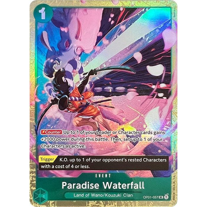Image for Paradise Waterfall (Premium Card Collection -Best Selection Vol. 1-) (OP01-057) (OP-PR) - One Piece Card Game