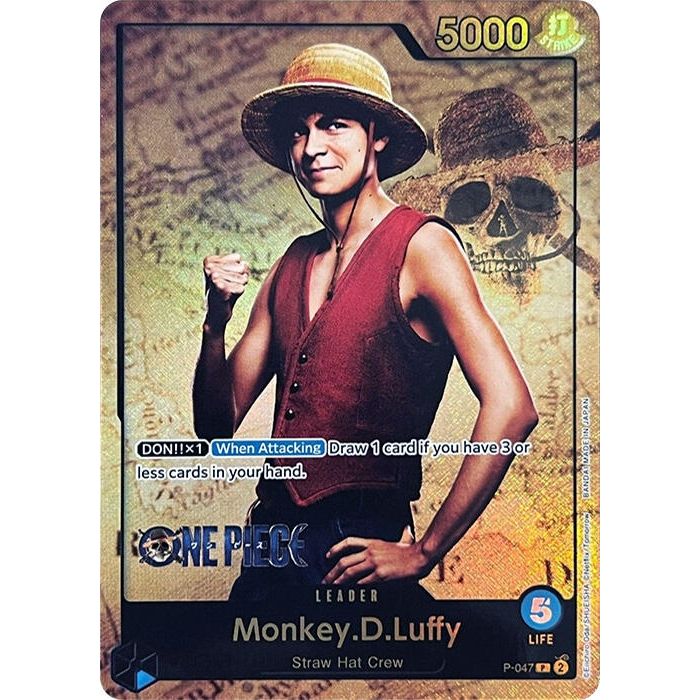 Image for Monkey.D.Luffy (047) (Premium Card Collection -Live Action Edition-) (P-047) (OP-PR) - One Piece Card Game