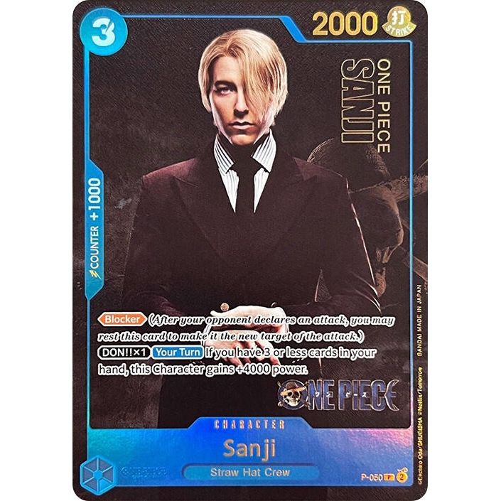 Image for Sanji (Premium Card Collection -Live Action Edition-) (P-050) (OP-PR) - One Piece Card Game