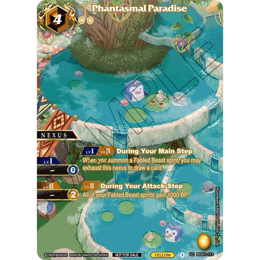 Image for Phantasmal Paradise (Exclusive Nexus Pack Vol. 1) (BSS01-113) (LEP) - Battle Spirits Saga