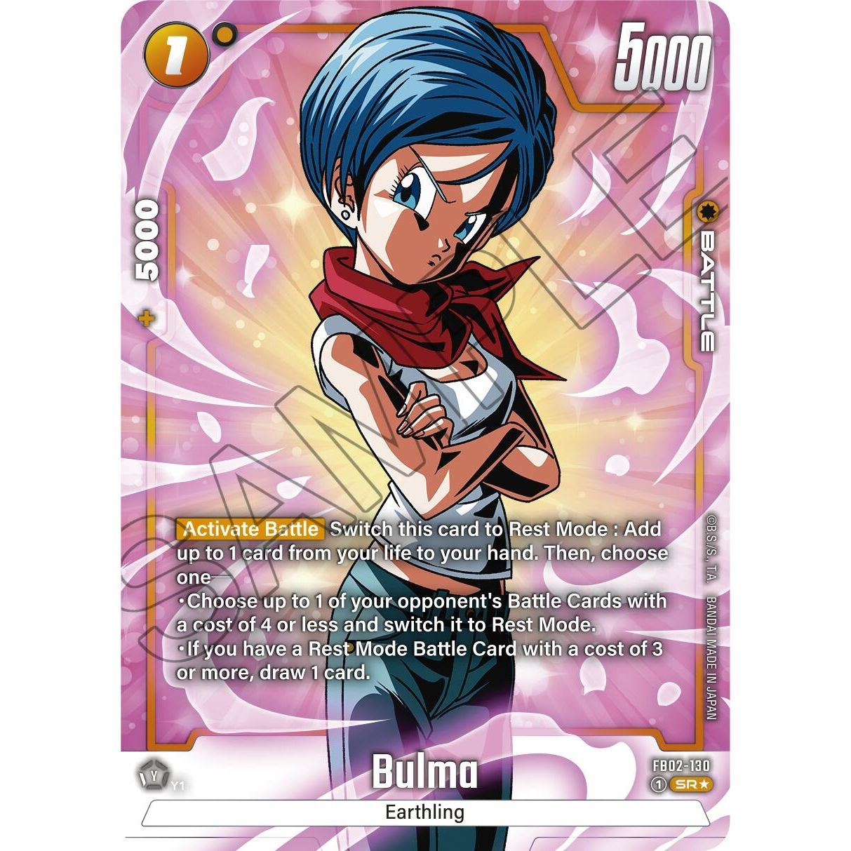 Image for Bulma - FB02-130 (Alternate Art) (FB02-130) (FB02) - Dragon Ball Super: Fusion World