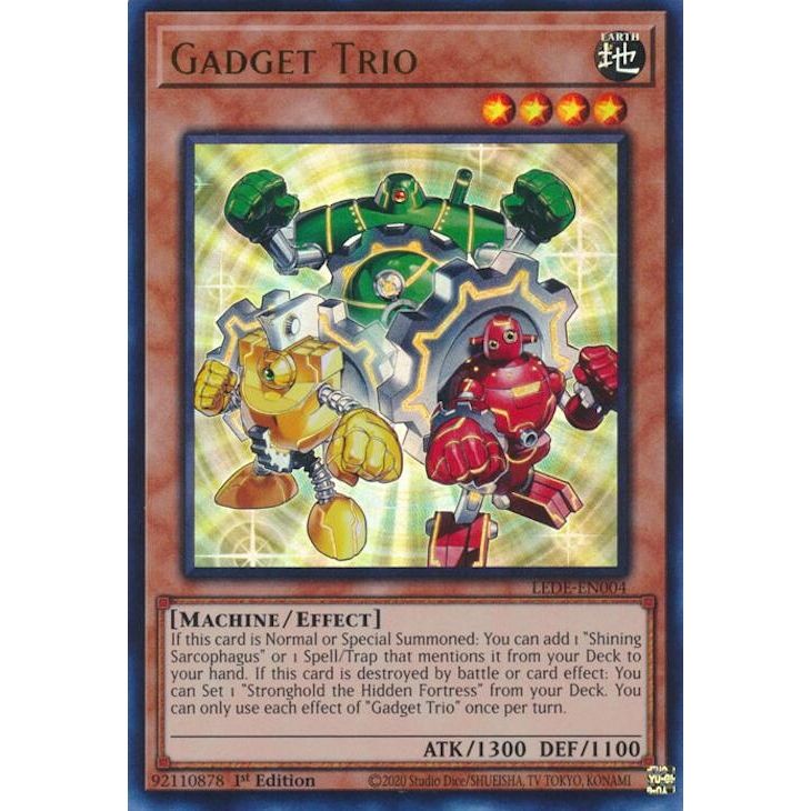 Image for Gadget Trio (LEDE-EN004) (LEDE) - YuGiOh