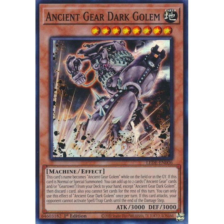 Image for Ancient Gear Dark Golem (LEDE-EN006) (LEDE) - YuGiOh