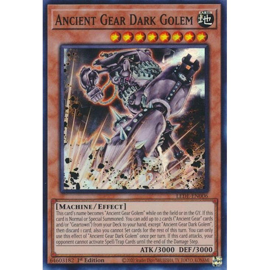 Image for Ancient Gear Dark Golem (LEDE-EN006) (LEDE) - YuGiOh