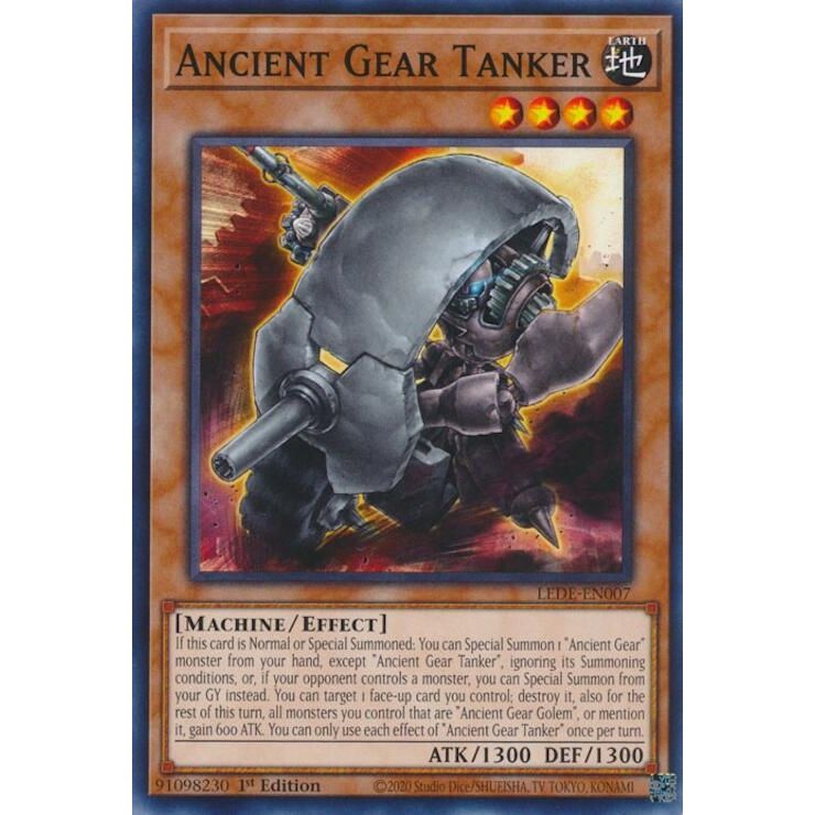Image for Ancient Gear Tanker (LEDE-EN007) (LEDE) - YuGiOh