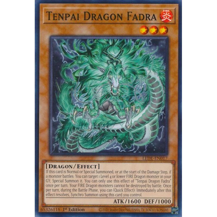 Image for Tenpai Dragon Fadra (LEDE-EN017) (LEDE) - YuGiOh