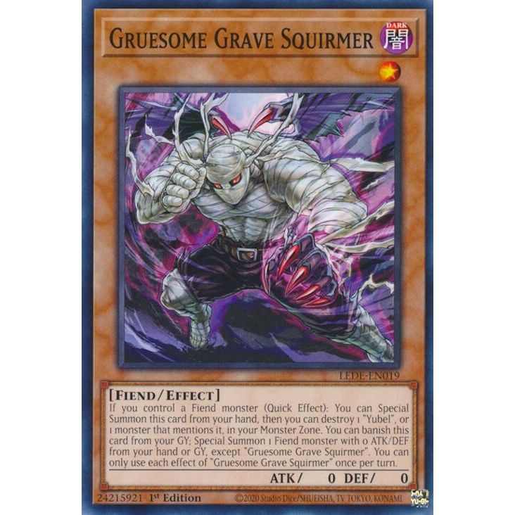 Image for Gruesome Grave Squirmer (LEDE-EN019) (LEDE) - YuGiOh