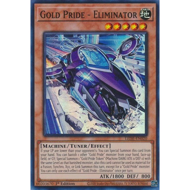 Image for Gold Pride - Eliminator (LEDE-EN020) (LEDE) - YuGiOh